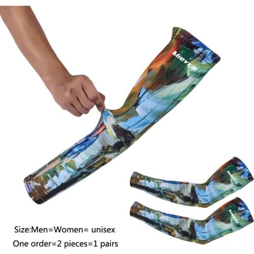 Men Women Arm Warmer Sun UV Protection Sports Running Bike Cycling Basketball Volleyball Golf Elbow Arm Sleeves Cover