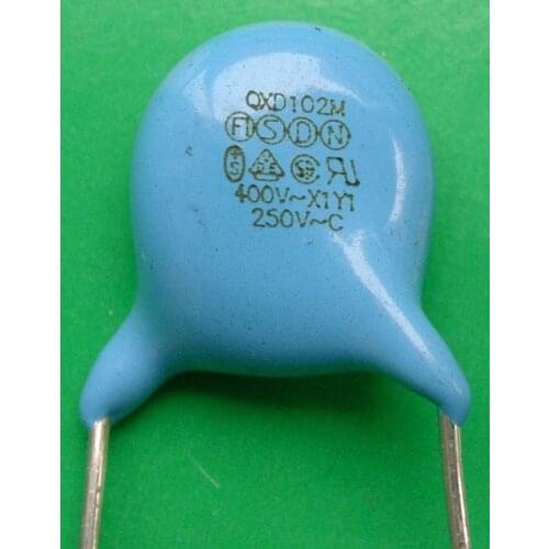 Delivery. 102M ceramic capacitor 400V X1 Y1 250V Free 2 yuan 20