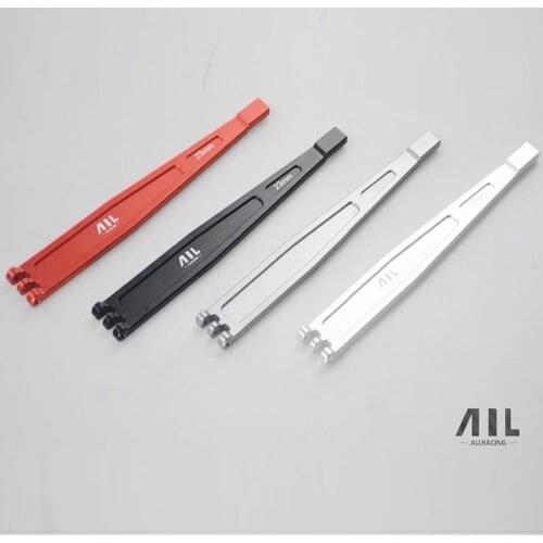 ALLRC 6061 CNC Aluminum alloy metal Optional upgrade Battery fixed mounting plate for trax trx 4 crawler rc car parts
