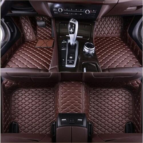 Floor Mats for Car Toyota Corolla Chr Hilux RAV 4 V Prius Auris Yaris Tundra Dyna 2000-2020 Carpet Covers Rugs Car Accessories