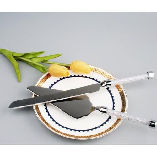 Hot-Sale Cutlery Set, 8"Long Knife For Wedding Cake, 2pcs/set Within Gift-Box Packing, Free Shipping to Euro 20 Countries