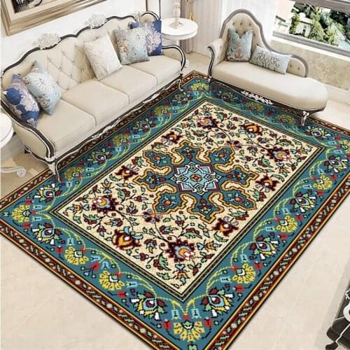 Persian Floral Prayer Bedroom Rug Large Living Room Carpet Digital Printing Home Decor Kitchen Carpets Chair Mat Floor Area Rug