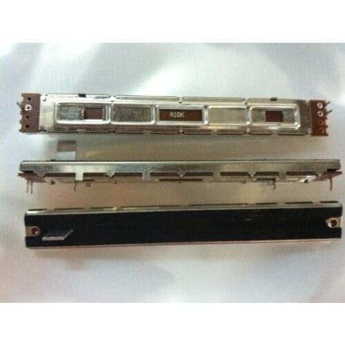 [YK] The 12.8CM 128mm wide type straight sliding A10K single shaft length 10MM mixer fader switch