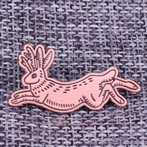 Deer Lapel Pin elegant animal Brooch cute beautiful and dainty Badge Happy Christmas Jewelry