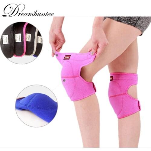 1 PC Volleyball Women Knee Pads Thicken Sponges Basketball Bodybuilding Running Knee Leg Supports Kneepads Protectors