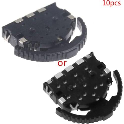 10Pcs/Set Big Head SMD 3-Pin Tripod Thumbwheel Toggle Switch For MP3 MP4 Phone L4MB