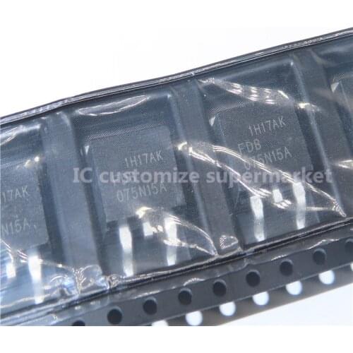10PCS/LOT FDB075N15A TO-263 150V 130A SMD Triode
