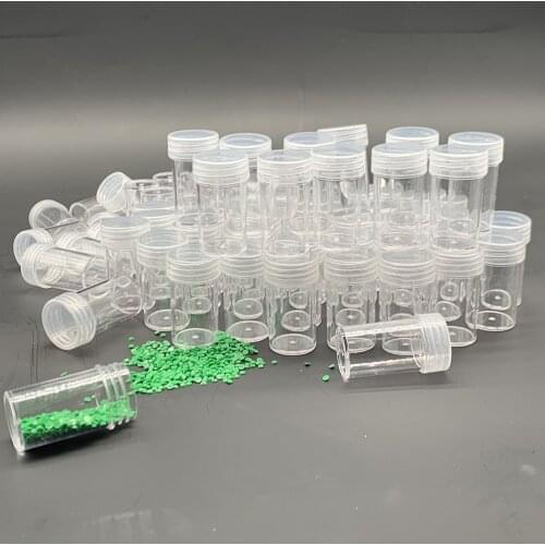 2/20/30/60/100/120/240 Bottles Diamond Painting Accessories Container Bottles Diamond Painting Tools Crystal Bead Storage jar