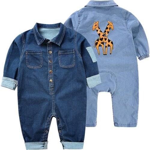 2020 Winter Cute Kids Baby Boy Warm Infant Romper Jumpsuit Cotton Solid Long Sleeve Hooded Clothes Sweater Outfit 0-24M