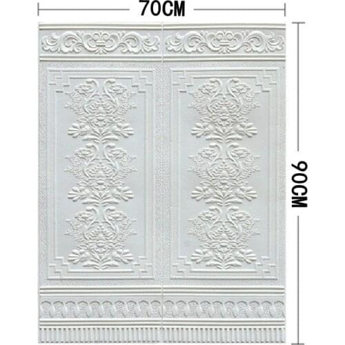 3D Brick Wall Stickers Home Decor Kitchen Kids Children Living Room Bedroom Self Adhesive Foam Wallpaper