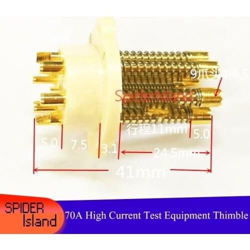 5PCS 42120 High Current Needle 70A Aging Test Equipment Needle 70A Battery Thimble Battery Needle 38120 Battery Probe