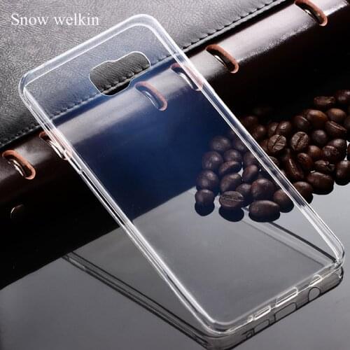 Snow Welkin Transparent Clear Silicone Soft Ultra Thin TPU Back Cover Case For Samsung Galaxy A3 2016 A310F A5 2016 A510 A510F