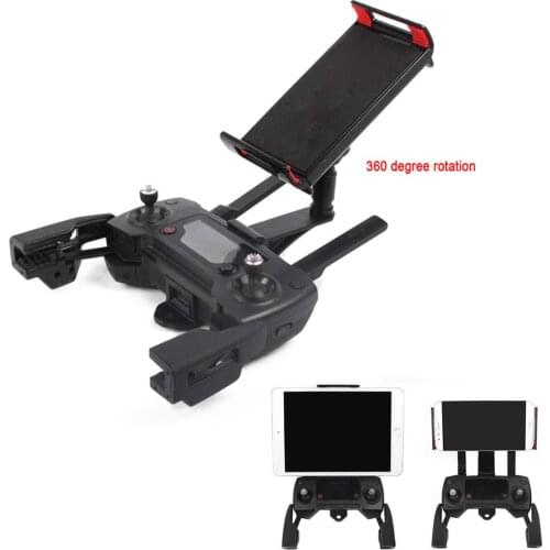 SUNNYLIFE Remote Controll Monitor Holder Support Bracket Tablet Stand Clip for DJI Mavic Mini Air Pro 2 Spark Drone Accessories