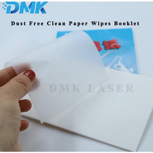 Lens Cleaning Paper Wipes for 10.6um CO2 1064nm Fiber Laser Lenses mirror glass 1pc 50 Sheets