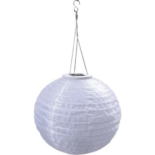 Solar Lantern 30cm Solar Lantern Outdoor Courtyard Lighting Art Style Decoration Lantern Traditional Ancient L5T6