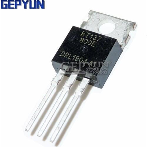 10PCS BT137-800E BT137-800 TO220 TO-220 BT138 Tria Gepyun