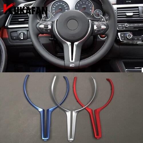 For BMW F80 M3 F82 F83 M4 F10 M5 F06 F12 F13 M6 F15 X5M F16 X6 M ABS Steering Wheel Trim Cover Accessories