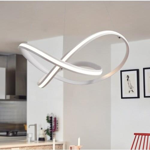 New Arrival Aluminum Modern led Pendant Light for Kitchen Dining Living Room suspension luminaire Hanging Led Pendant Lamp