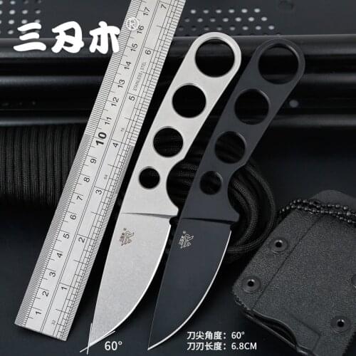 Sanrenmu 7130 Fixed Blade Knife 8cr13 stainless steel Blade Camping HuntingTactical SurvivalTool survival edc with sheath s601