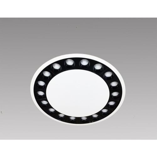 Modern Blade R High Contrast 20W Magic Linear Ring Spotlights 20W Changeable to 35W Double Ring Ceiling LED Lamp