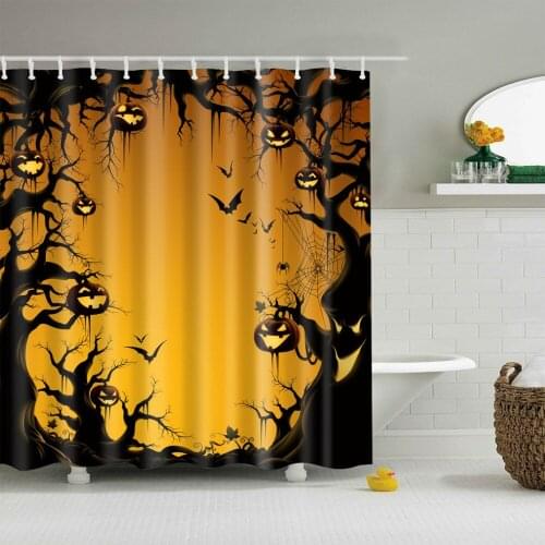 Halloween special shower curtain Black Magic Shower Curtains Bathroom Shower Curtain Halloween hot bathroom products WS1703