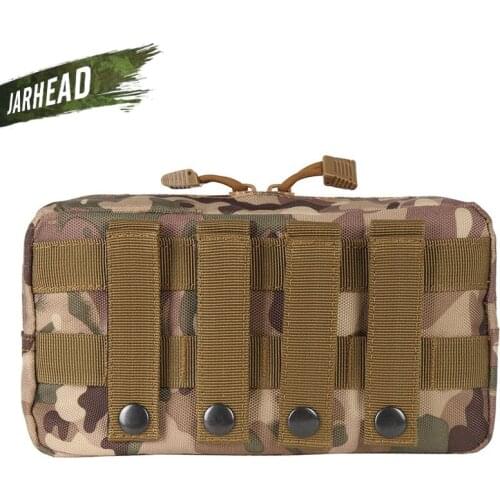 Tactical Military Belt Pouch Hunting Pack 1000D Tool Pocket MOLLE Organizer EDC Bag Small Army Utility Field Sundries Pouch