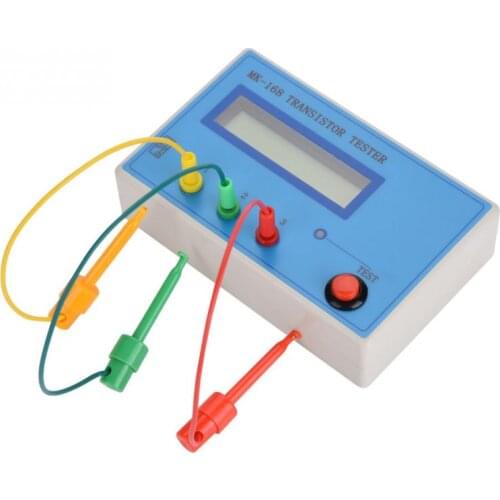 Transistor Tester Diode Triode Capacitance Resistance ESR RLC NPN PNP MOS Meter Capacitance Tester 1 Set MK-168