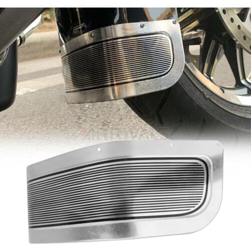 Motorcycle Front Fender Trim Skirt Protector Cover For Harley Touring Road King Electra Glide Ultra Glide FLHR FLHX 1980-2013