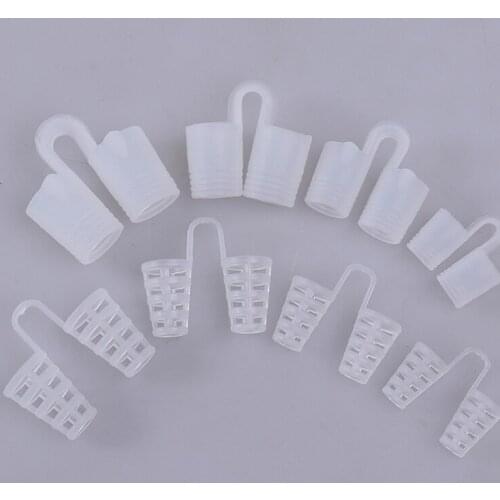 1PC/4Pcs/8Pcs Anti Snore Apnea Nose Clip Anti-Snoring Breathe Aid Stop Snore Device Sleeping Aid Equipment Stop Snoring