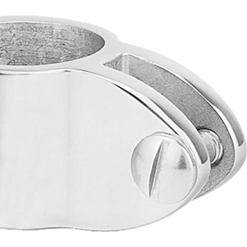 1 Piece Boat Shoe Pusher Mirror Polished Pipe Clamp Marine Hardware Holding Force Tool For Vehicles