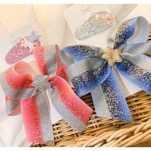 10yards 38mm Grosgrain Ribbon Roll With Shiny Spot Gradient Rainbow Color For Crafts Deco Ribbon For Girl Hair Bows Hair Crafts