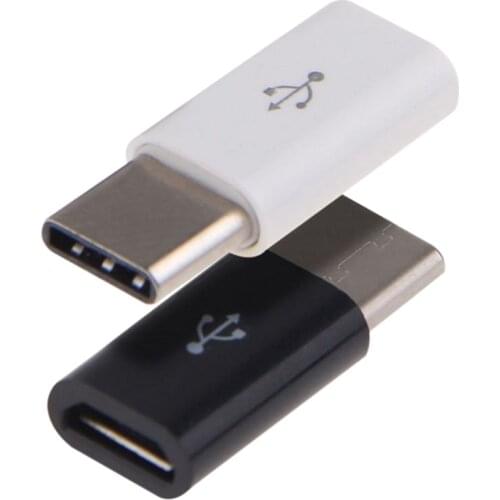 100PCS/lot Type C Connector USB 3.1 Type C Male to Micro USB Female Data Adapter Converter Connector For Huawei P9 Phone adapter