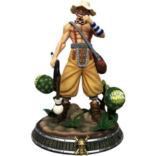 37cm Anime One Piece Gk Statue Usopp Pvc Collection Model Figure Toys For Boy