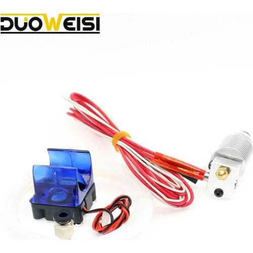 3D printer V6 remote extrusion print head extruder with Thermistors Cartridge Heater J-HEAD hotend long distance KITS 3MM