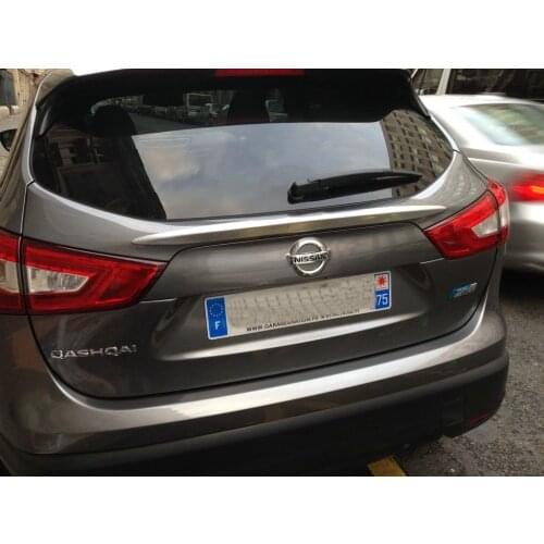 Car Abs Chrome Rear Trunk Lid Cover Rear Window Decoration Article For Nissan Qashqai 2015 YT-71613
