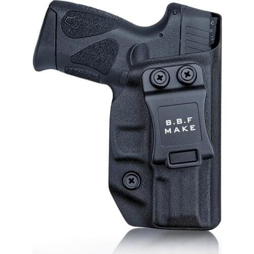 B.B.F Make IWB Kydex Gun Holster Custom Fits : Taurus G2C / PT111 / PT140 9mm Pistol - Inside Waistband Concealed Carry Case