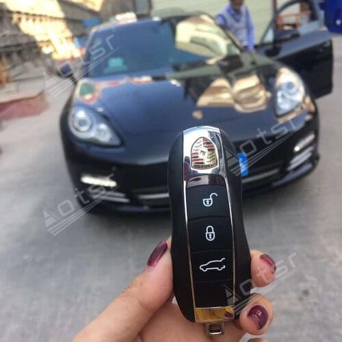 Keyless Start Smart Engine Start Remoto Control for Porsche Panamera With Phone App Intelligent Switch Door Lock Acc Detection