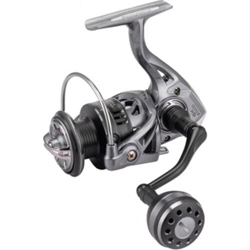 5.2:1 High-strength nylon fishing spool and brackish aluminum alloy spool