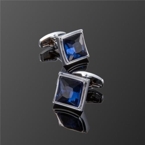 KC Crystal Cuff links Top Quality Lawyer Groom Wedding Cufflinks Shirt Cuffs Para Camisas Gemelos Drop Shipping