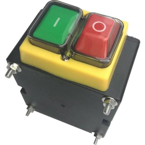KEDU KOA8 230V 16(8)A Industrial Electromagnetic Switch ON-OFF Push Button Switches with Power Outage Undervoltage Protection