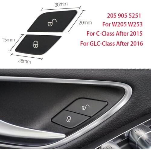 For Benz C-Class GLC-Class W205 W253 205 905 5251 central lock button door lock switch button