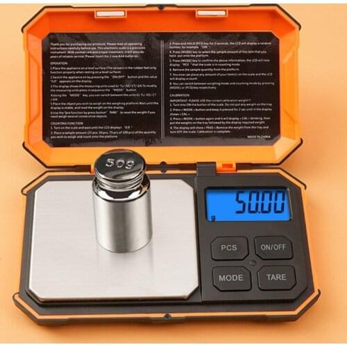 L69A Digital Kitchen Scale 200g/0.01g Cooking Scale Accuracy Food Scale w/ 6 Units