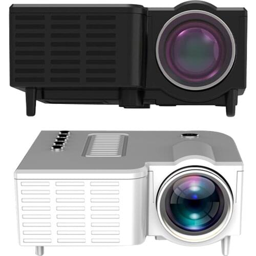 Mini Projector, 1080P HD Video DLP Portable Projector WIFi, Wired Screen , Pocket Sized Home Theater Projector