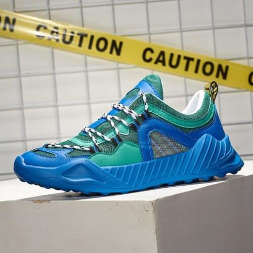 2021 Autumn Good Quality Male Sports Shoes Outdoor Running Shoes Fashion Trendy Sneakers Man Wear-resistant Lightweight Non-slip