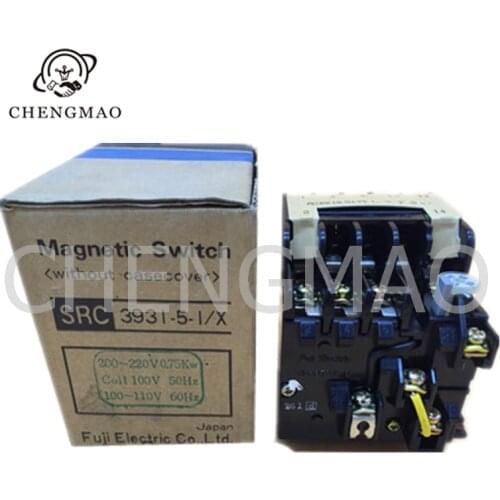 New Fuji Contactor 110VAC 220VAC Magnetic Switch Without Casecover SRC3931-5-1/X