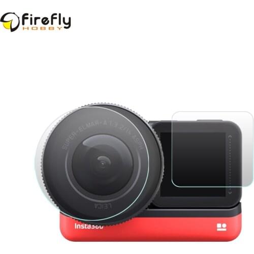Sunnylife Screen Film Leica 1-Inch Wide Angle Lens Film Tempered Glass Film Set for Insta360 ONE R