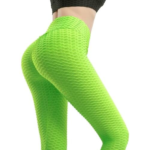 Popodion High Waist Pants Breathable Buttocks Fitness Leggings Women CHD20441