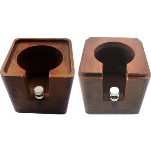 Adjustable Espresso Tamper Mat Stand Support Base Rack for Bar Multi-hole