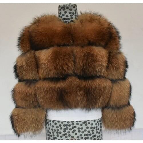 Saidengqiuli Black Fur Coats