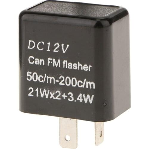 Motorcycle Turn Signal Light Lamp Flasher Relay Flashing Waterproof